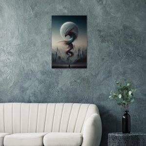 Celestial Emergence Canvas Art