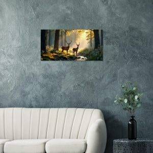 Enchanted Forest Awakening Canvas Art 