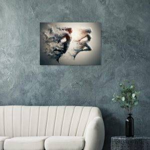 Fusion Rising Canvas Print