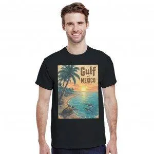 Gulf of Mexico Graphic Tee Unisex Heavy Cotton Tee