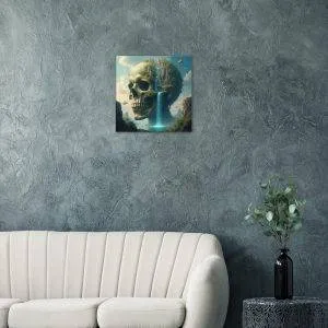 Sanctum of the Fallen Titan Canvas Print