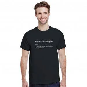 Fashion Photographer Unisex Heavy Cotton Tee