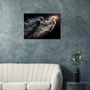 Eclipse of Essence Canvas Art