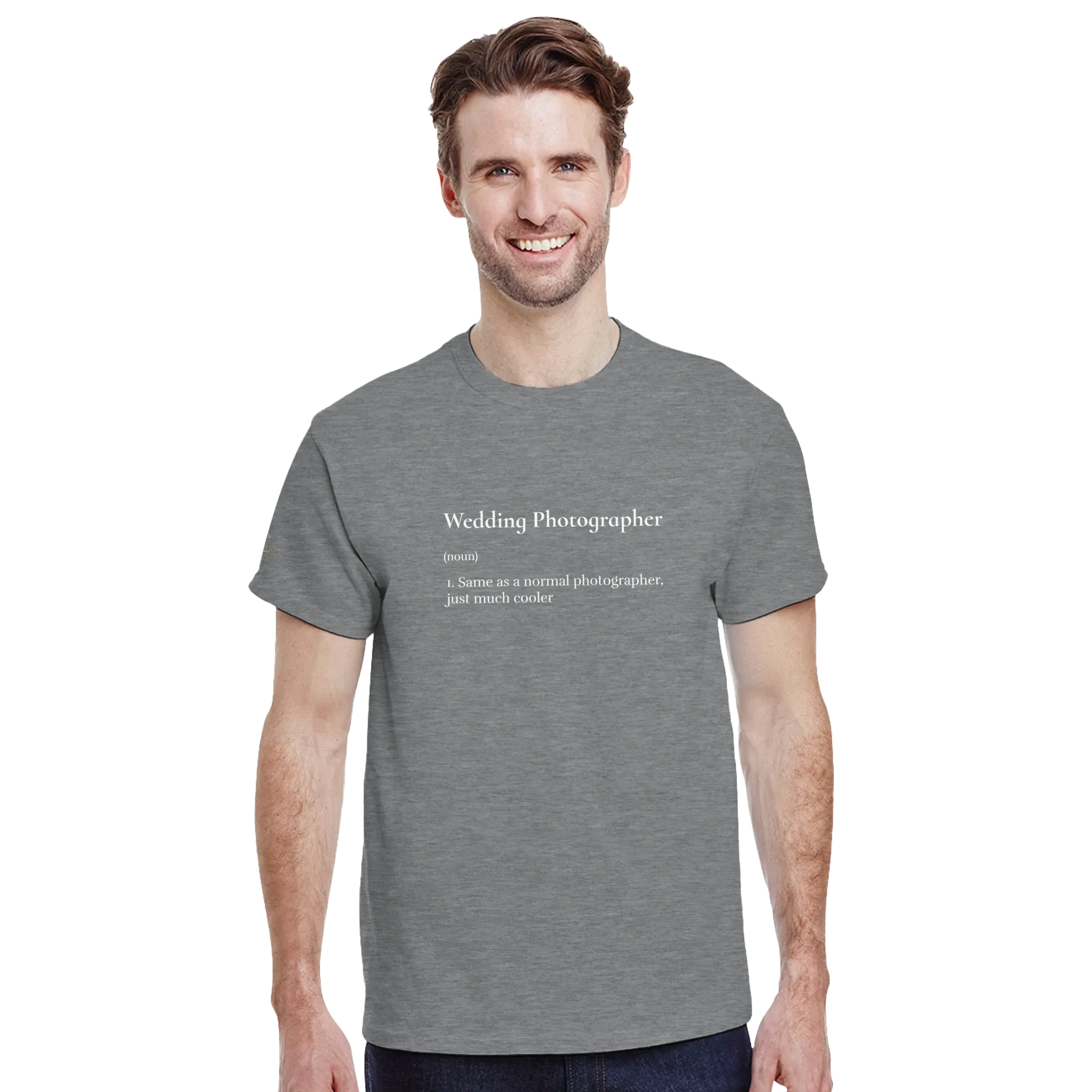 Wedding Photographer Unisex Heavy Cotton Tee