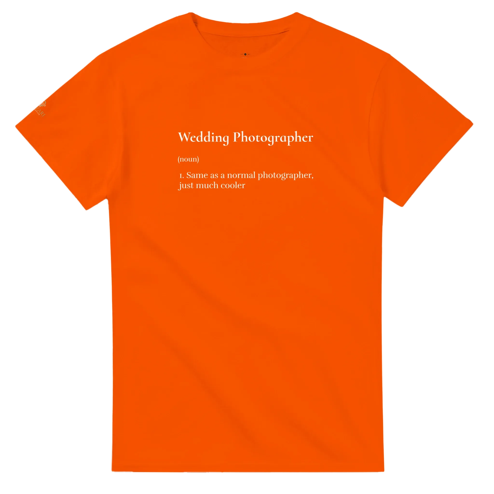 Wedding Photographer Unisex Heavy Cotton Tee