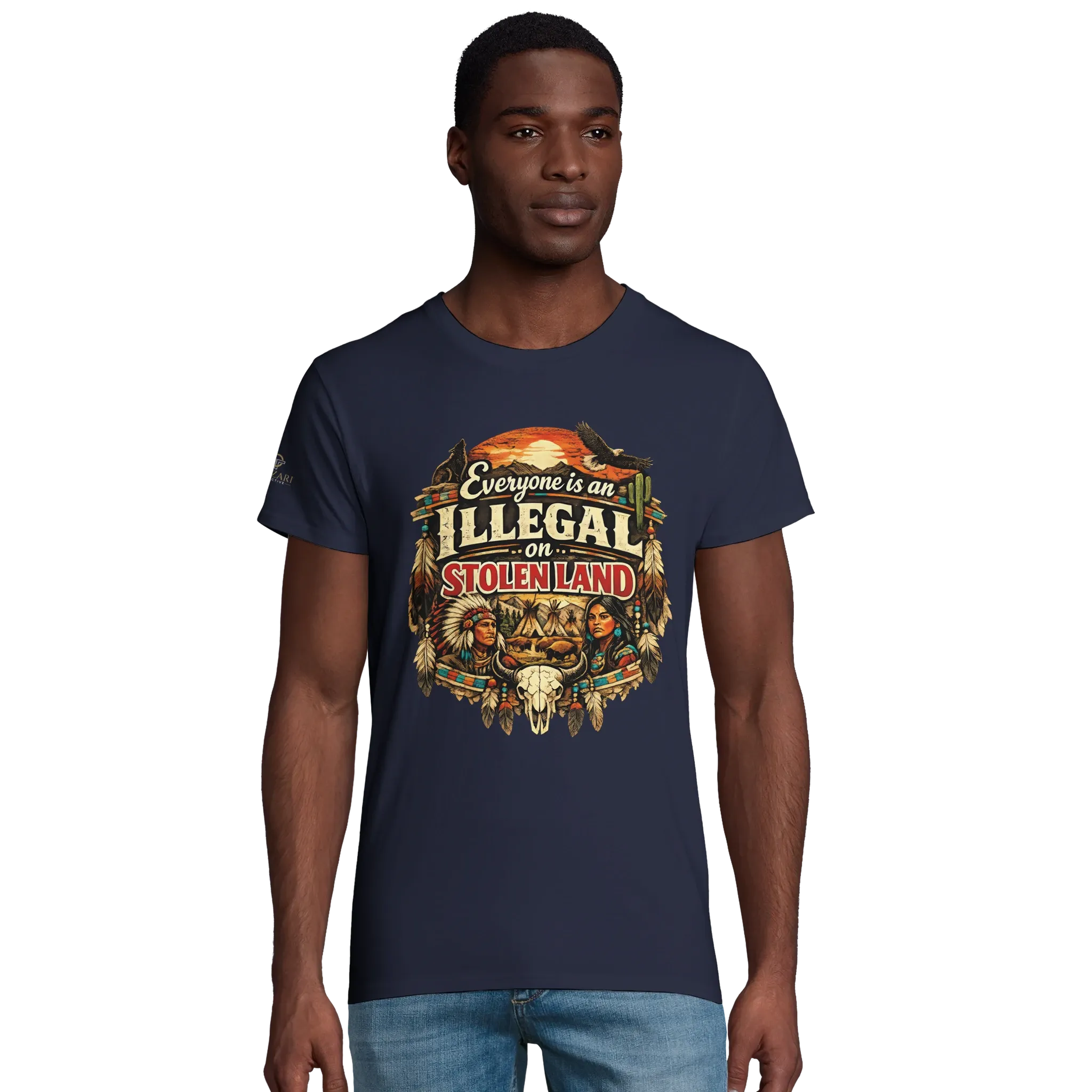 Everyone Is an Illegal on Stolen Land T-Shirt