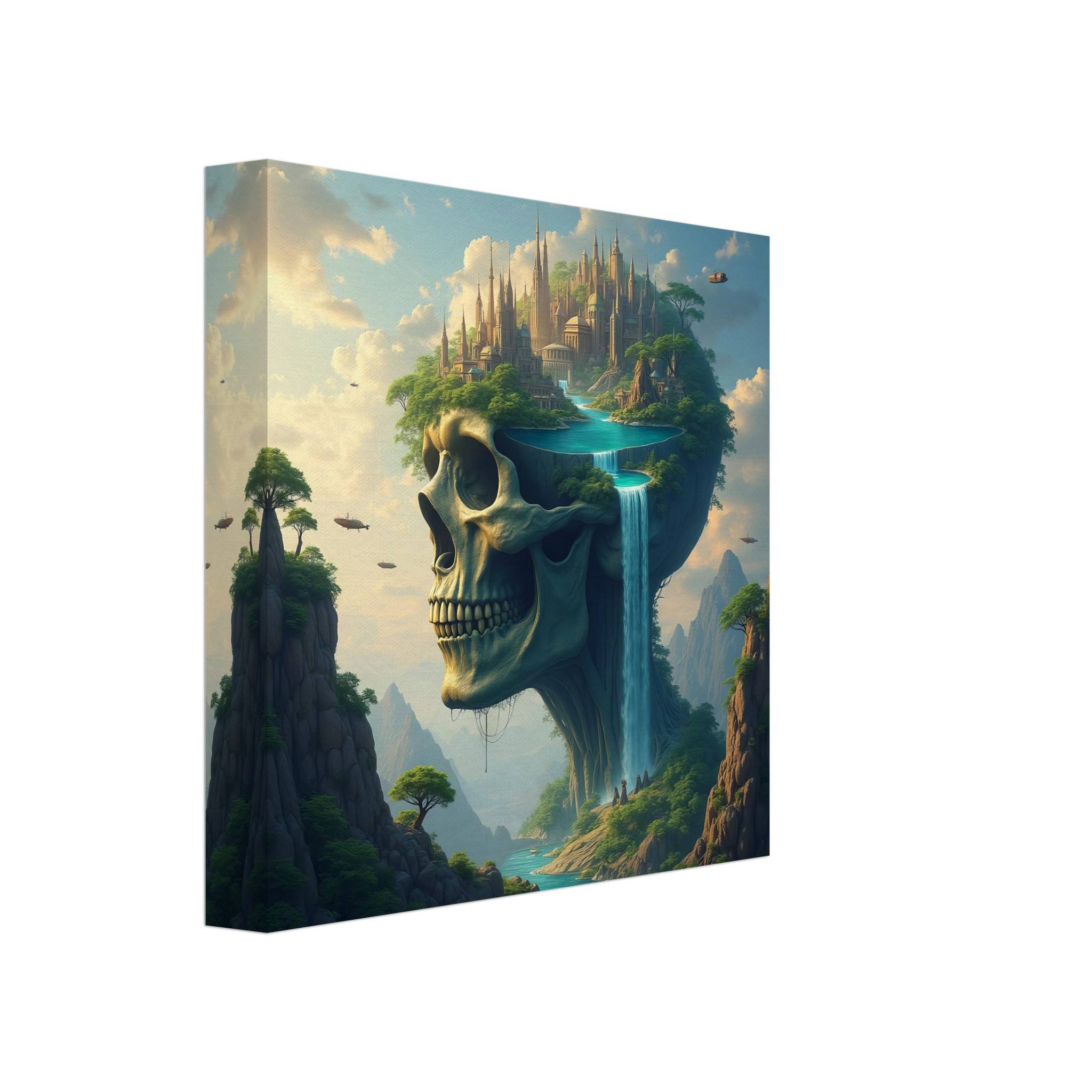 Crown of the Hollow King Canvas Print