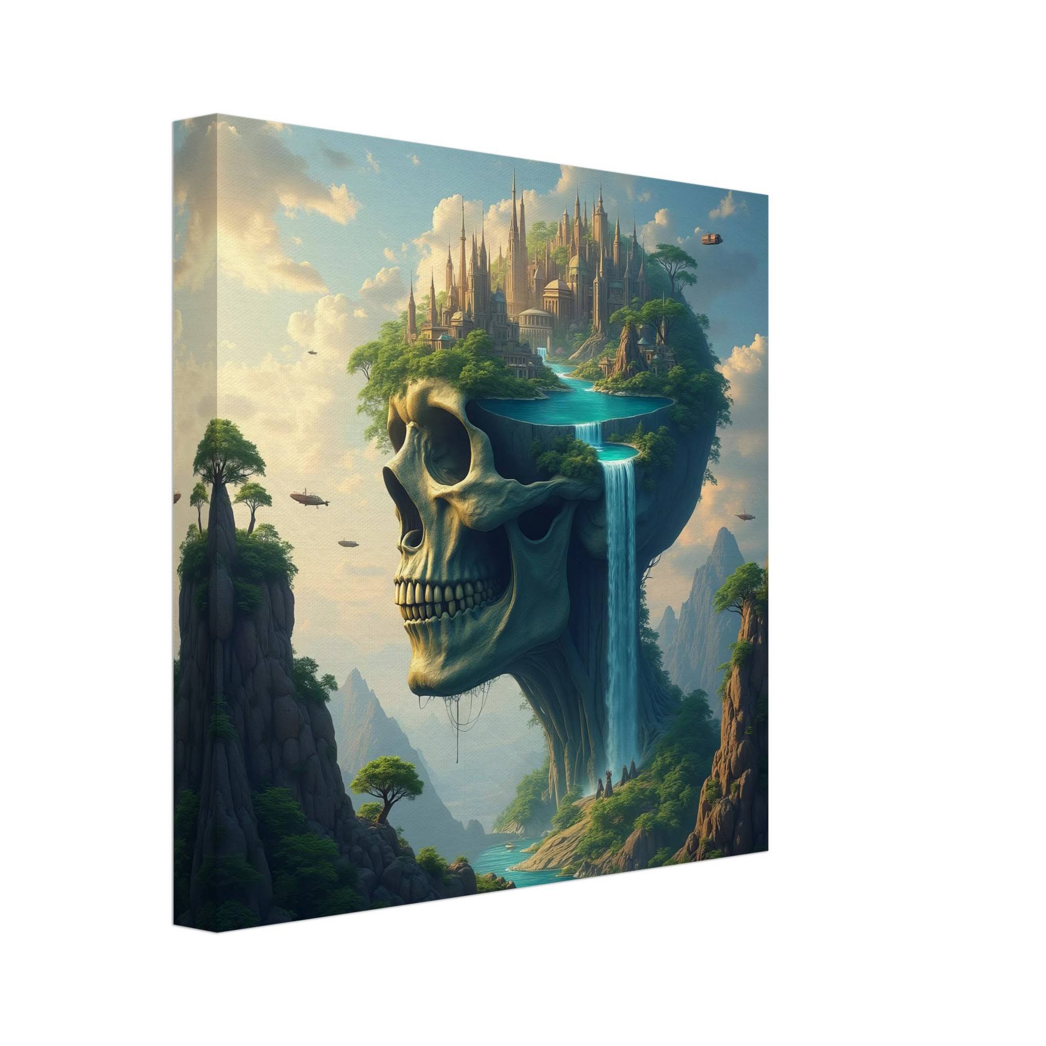 Crown of the Hollow King Canvas Print