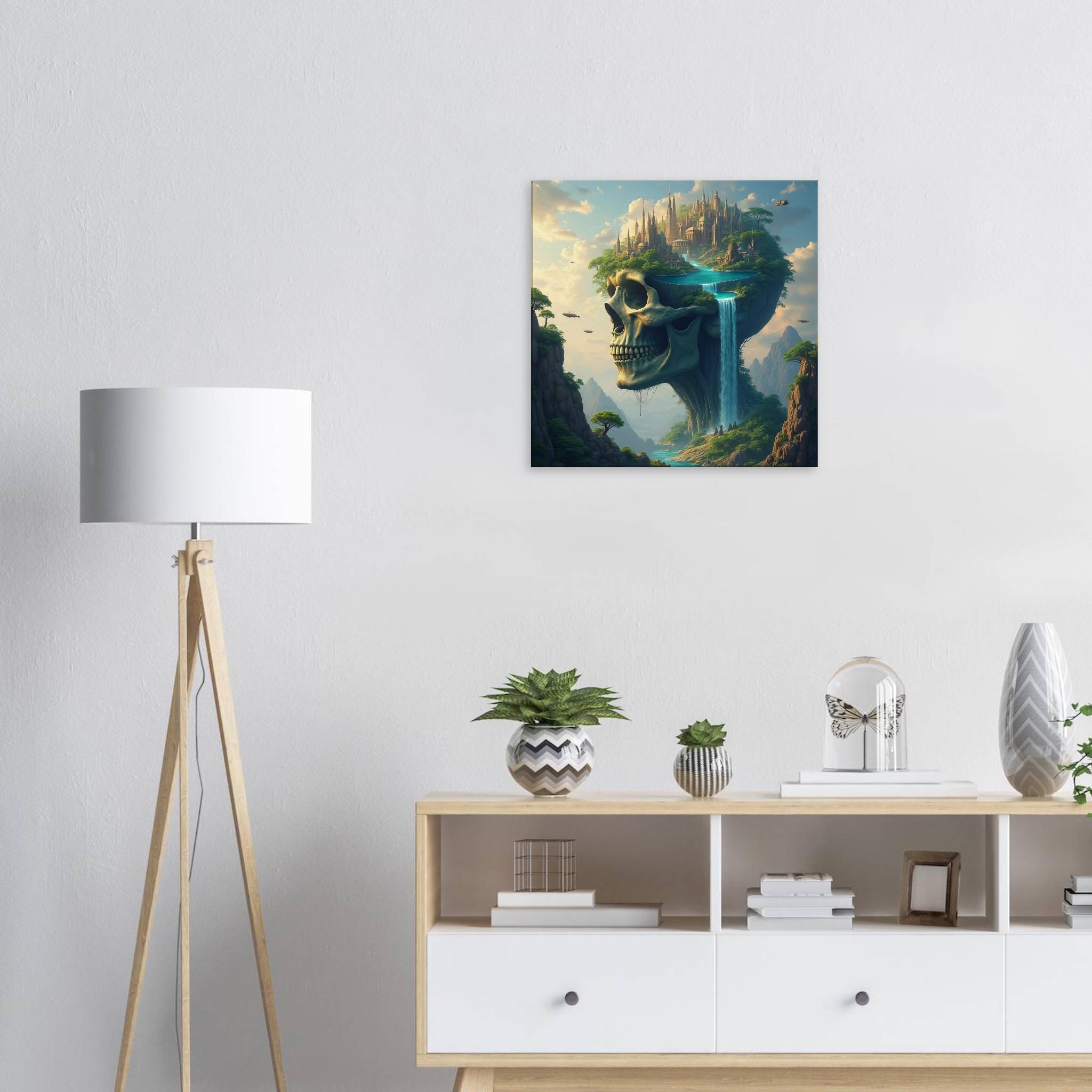 Crown of the Hollow King Canvas Print
