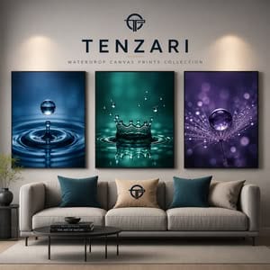 Suspended in Time: The New Waterdrop Collection from The Tenzari Collective